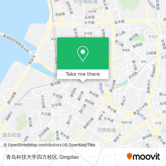 青岛科技大学四方校区 map