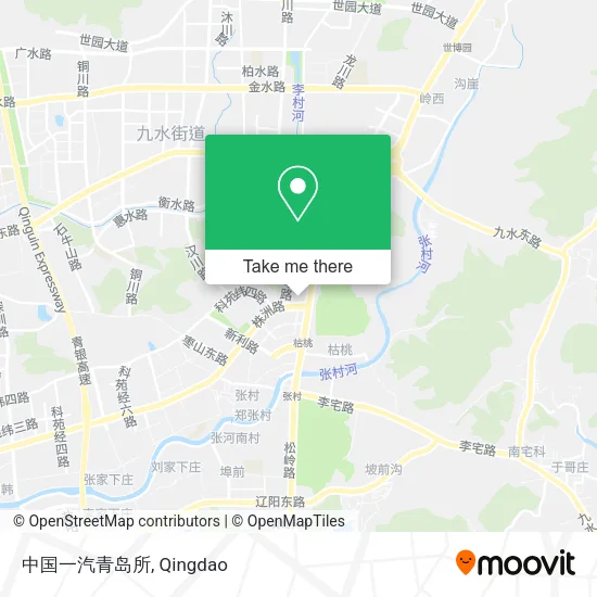 中国一汽青岛所 map