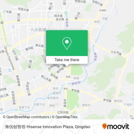 海信创智谷 Hisense Innovation Plaza map