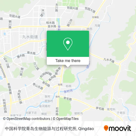 中国科学院青岛生物能源与过程研究所 map