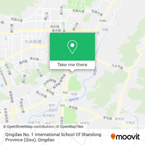 Qingdao No. 1 International School Of Shandong Province (Qiss) map