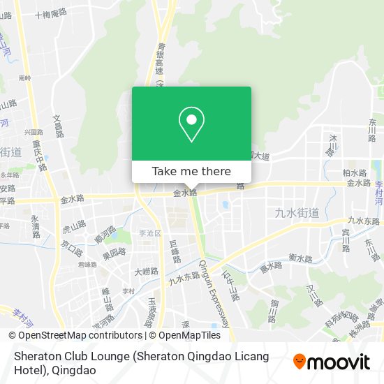 Sheraton Club Lounge (Sheraton Qingdao Licang Hotel) map