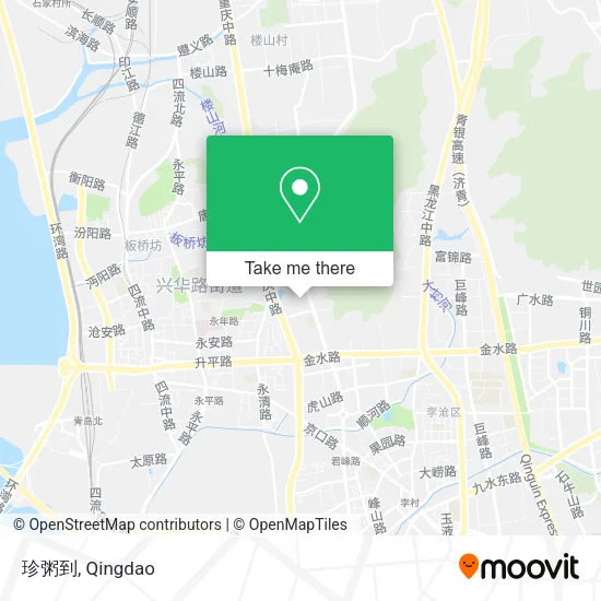 珍粥到 map