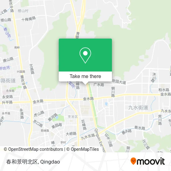 春和景明北区 map