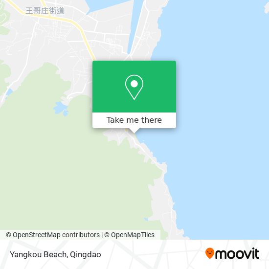 Yangkou Beach map