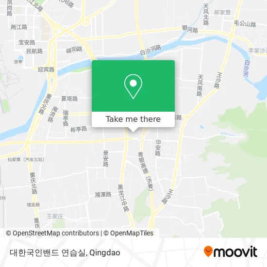 대한국인밴드 연습실 map