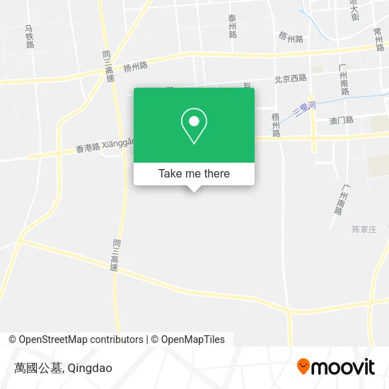 萬國公墓 map