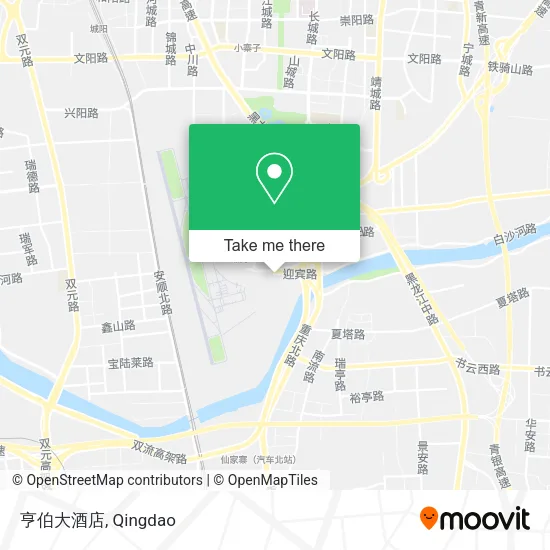 亨伯大酒店 map
