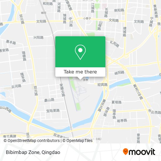Bibimbap Zone map