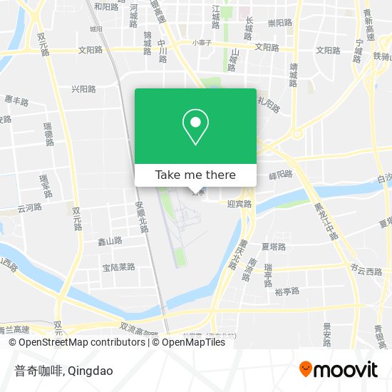 普奇咖啡 map