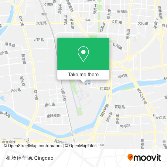 机场停车场 map