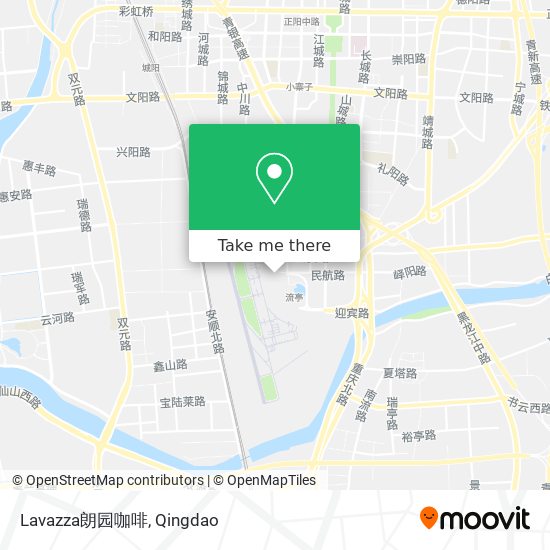Lavazza朗园咖啡 map
