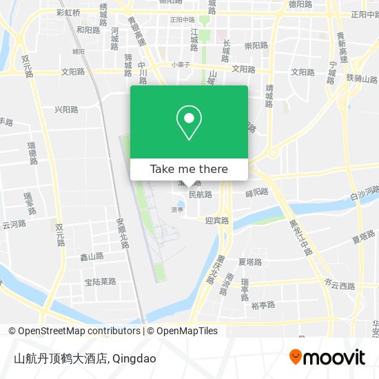 山航丹顶鹤大酒店 map