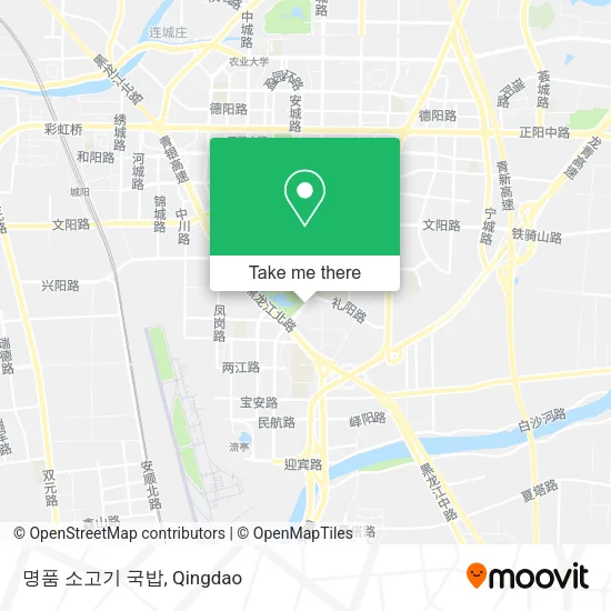 명품 소고기 국밥 map