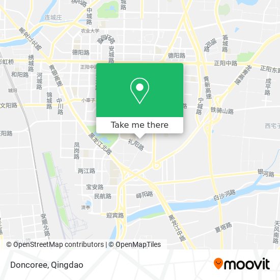 Doncoree map