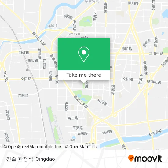 진솔 한정식 map