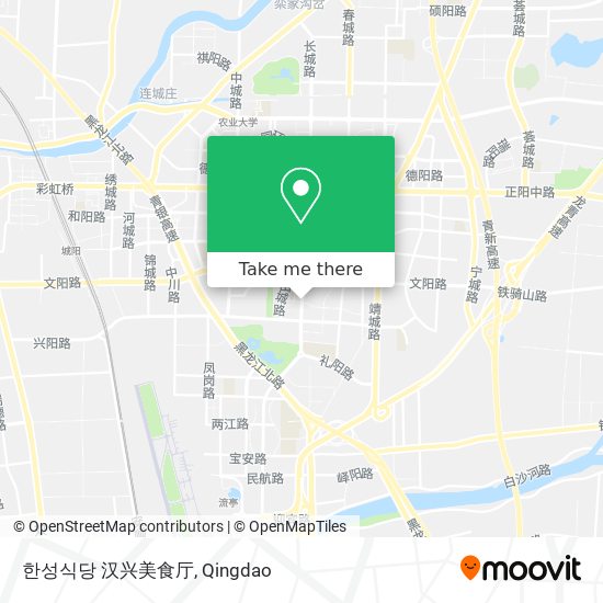 한성식당 汉兴美食厅 map