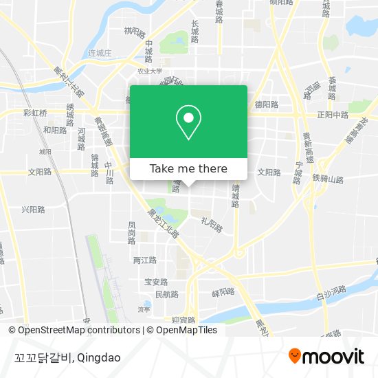 꼬꼬닭갈비 map