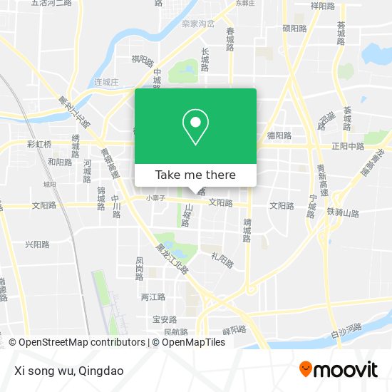 Xi song wu map
