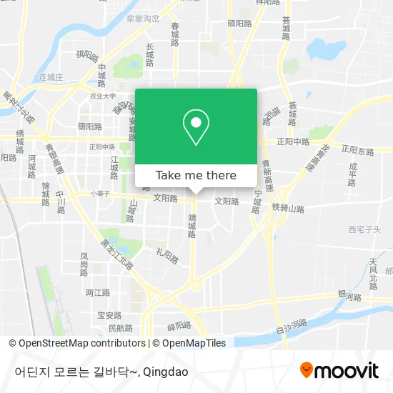 어딘지 모르는 길바닥~ map