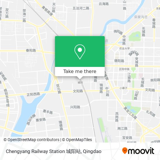 Chengyang Railway Station 城阳站 map