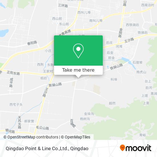 Qingdao Point & Line Co.,Ltd. map