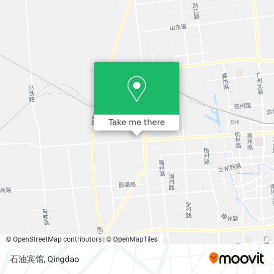 石油宾馆 map