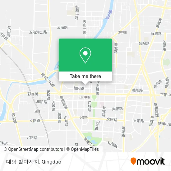 대당 발마사지 map