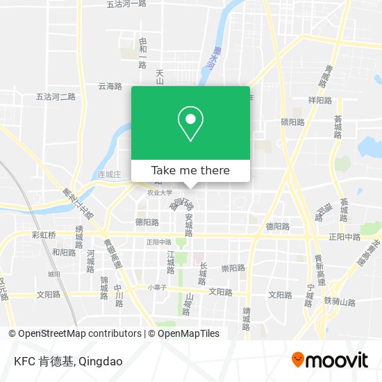 KFC 肯德基 map
