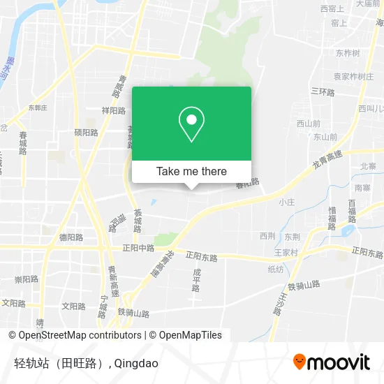 轻轨站（田旺路） map