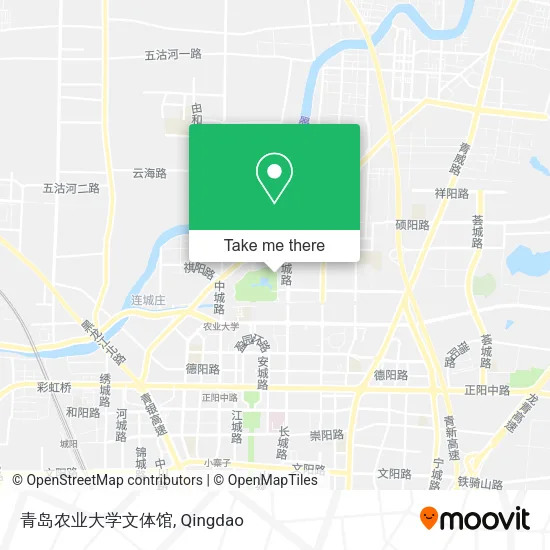青岛农业大学文体馆 map