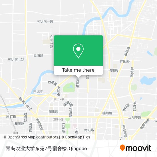 青岛农业大学东苑7号宿舍楼 map