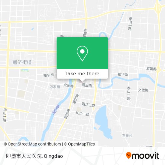 即墨市人民医院 map