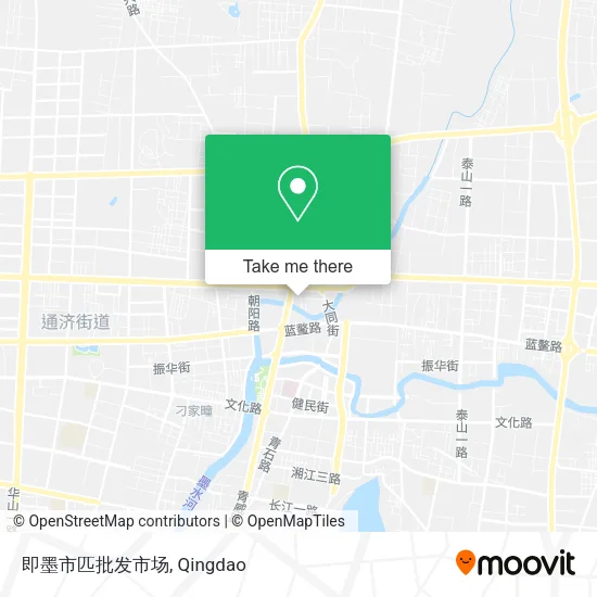 即墨市匹批发市场 map