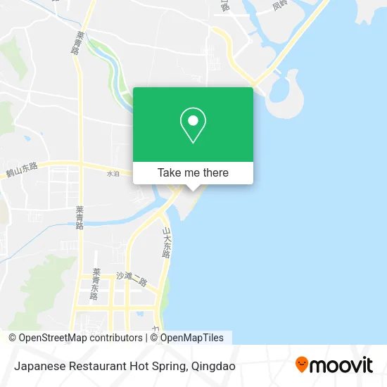Japanese Restaurant Hot Spring map