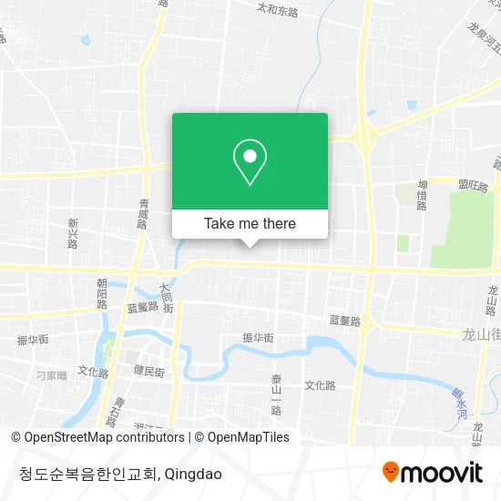 청도순복음한인교회 map