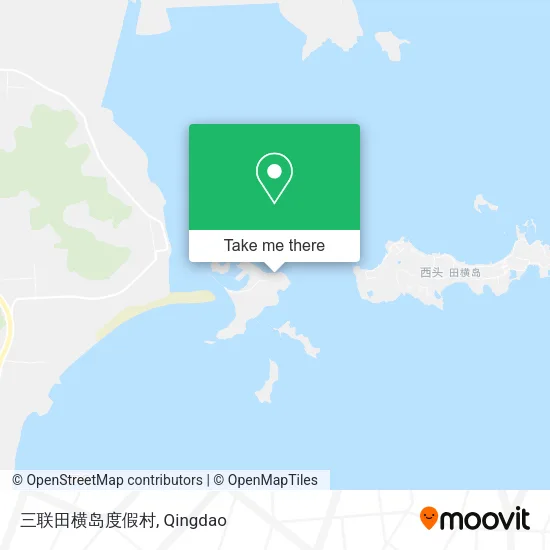 三联田横岛度假村 map