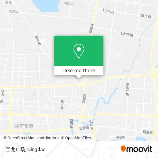 宝龙广场 map