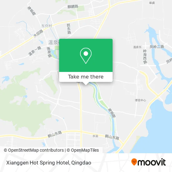 Xianggen Hot Spring Hotel map