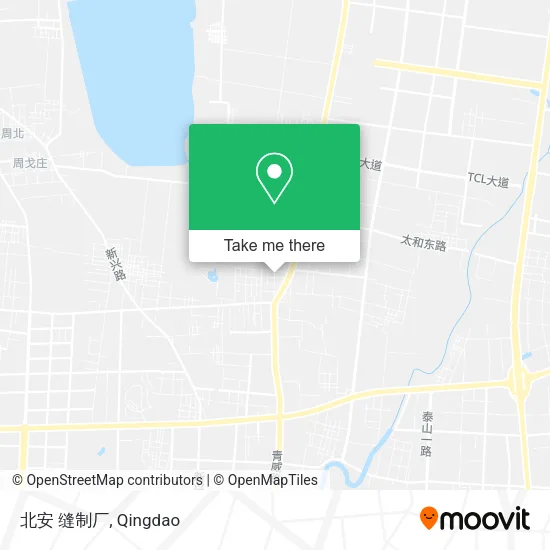 北安 缝制厂 map