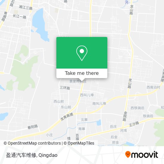 盈通汽车维修 map