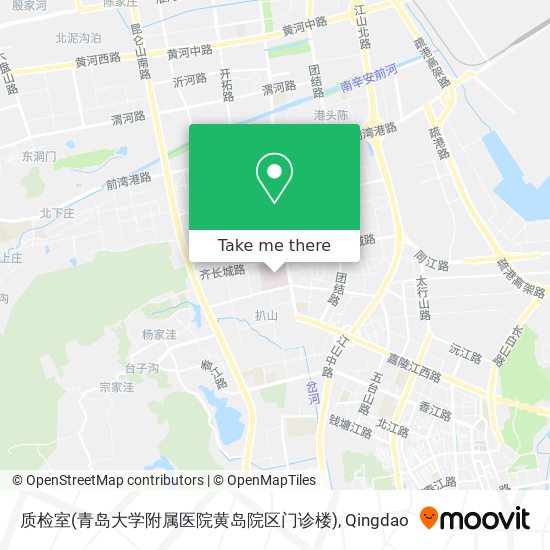 质检室(青岛大学附属医院黄岛院区门诊楼) map