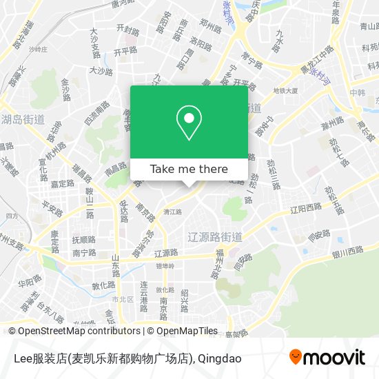 Lee服装店(麦凯乐新都购物广场店) map