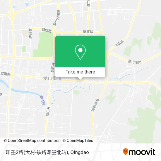 即墨2路(大村-铁路即墨北站) map