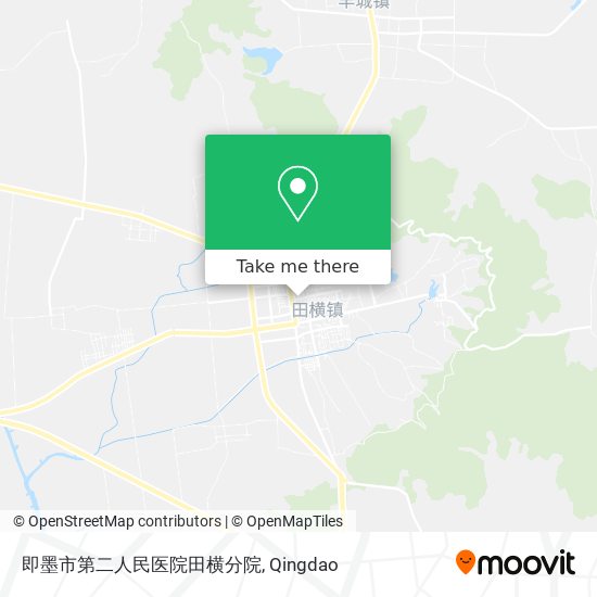 即墨市第二人民医院田横分院 map