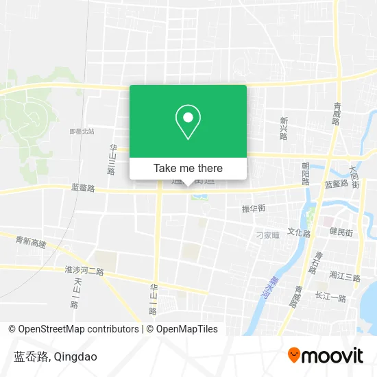 蓝岙路 map