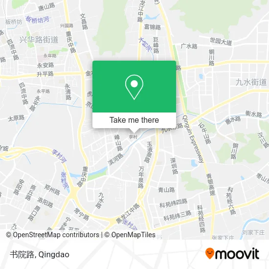 书院路 map