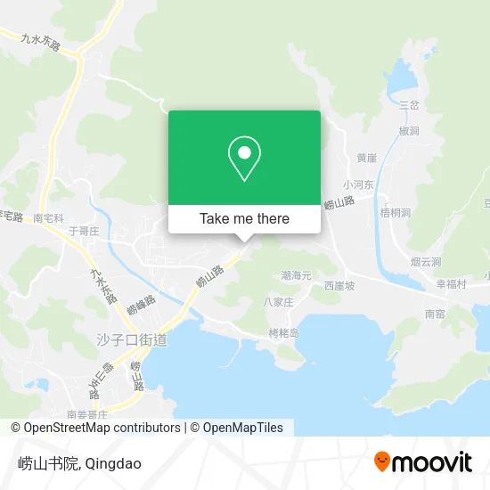 崂山书院 map