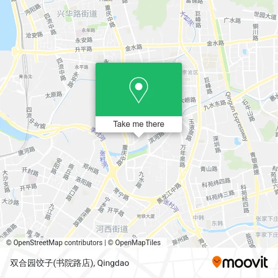 双合园饺子(书院路店) map