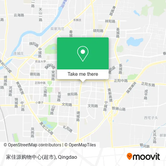家佳源购物中心(超市) map
